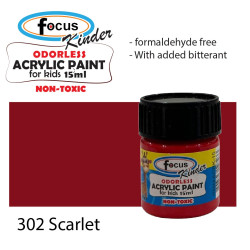 Kinder Acrylic ACRK-15 302 Scarlet