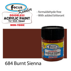 Kinder Acrylic ACRK-15 684 Burnt Sienna