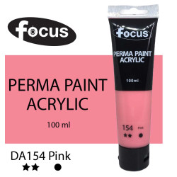 Focus Acrylic Tube Big DA100T-154 Pink