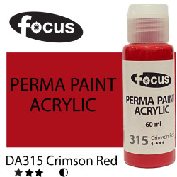 Focus Acrylic DA60-315 BTL Crimson Red