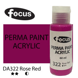 Focus Acrylic DA60-322 BTL Rose Red