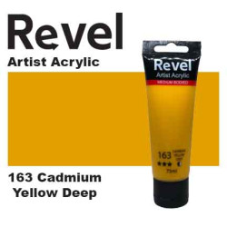 Revel Acrylic LA75T- 163 Cadmium Yellow Deep