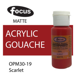 Perma Op Acrylic Small OPM30S-19 Scarlet